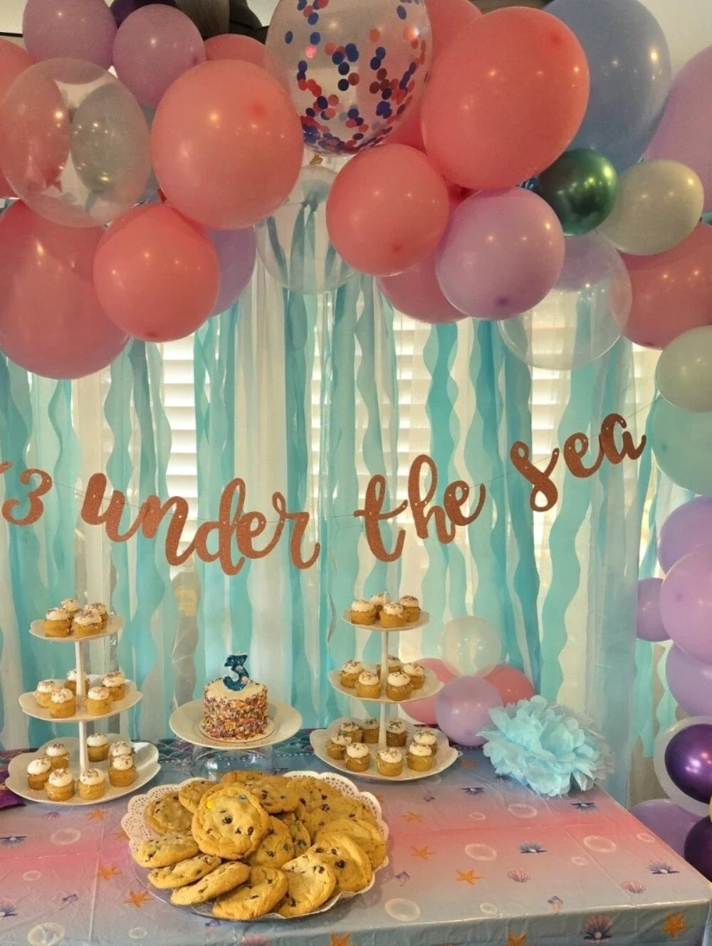 Mermaid Under The Sea Party Supplies - Birthday Decorations